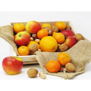 Adventskiste (Citrus + Nüsse)