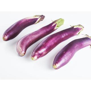 Aubergine japanisch lila
