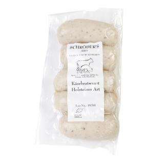 Holsteiner Käsebratwurst 5er ca. 250g (nur in KW 17)