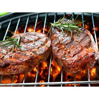 Grillsteaks Barbecue. (Bk), ca. 2 x 140 g