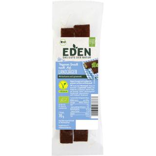 Veganer Snack Landjäger Art