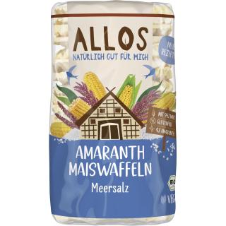 Maiswaffeln Amaranth Meersalz