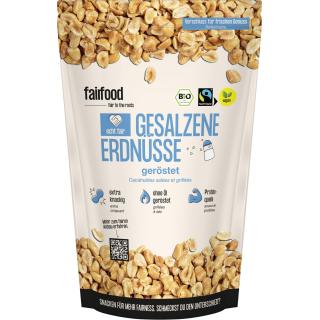 Erdnüsse geröstet mit Salz