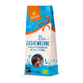 Cashewkerne in VM Schoko mit Salz-Karamell