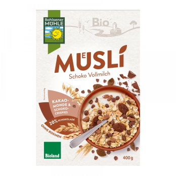 Schoko Vollmilch Müsli