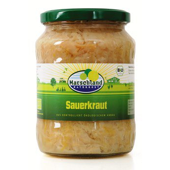 Sauerkraut im Glas groß