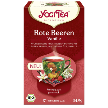 Yogi Tea Rote Beeren Vanille
