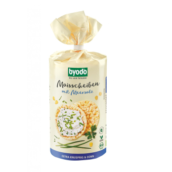 Maiswaffeln mit Meersalz