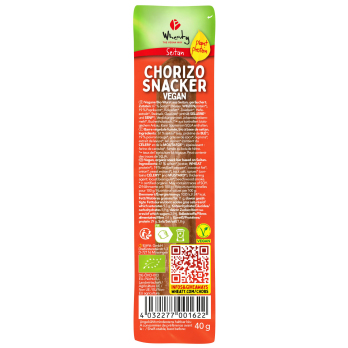 Chorizo Snacker, vegan