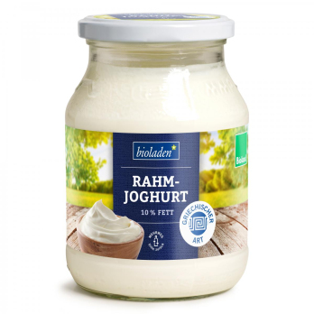 Rahmjoghurt mild 10% Glas