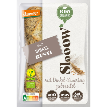 Dinkelrusti zum Aufbacken