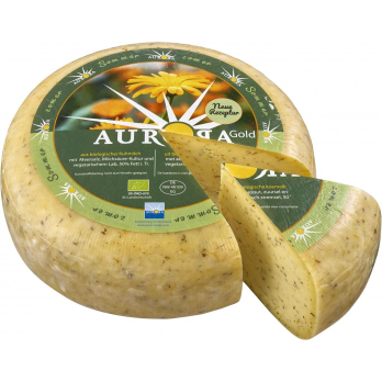 Sommerkäse mit Ringelblumen