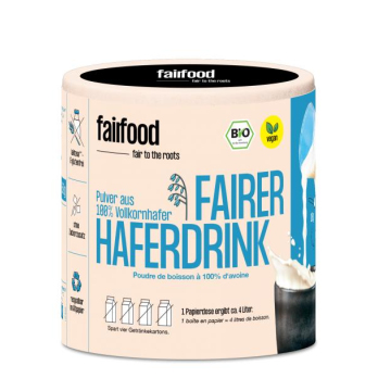 Haferdrink Pulver Pappdose