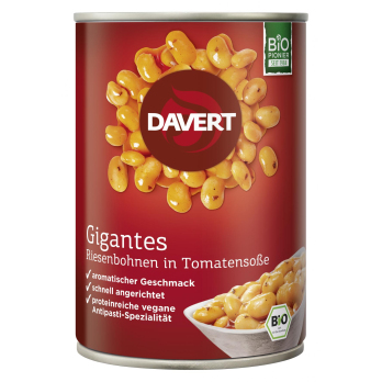 Gigantes in Tomatensoße Dose