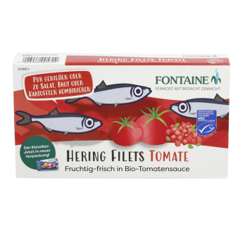 Heringsfilet in Tomatensauce