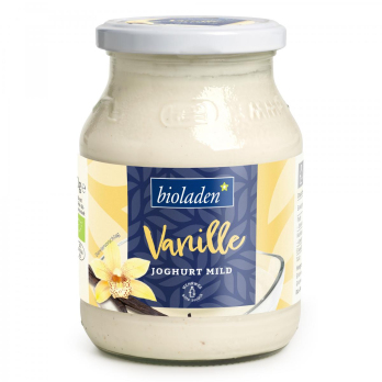Joghurt Vanille 3,8 % im Glas