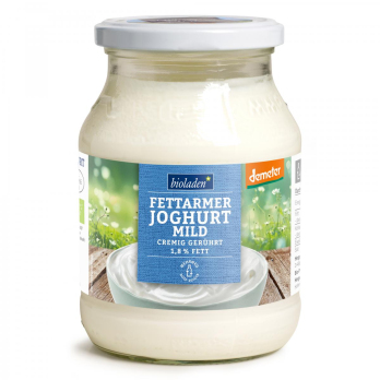 Joghurt mild 1,8%, 500 g Glas (biol)