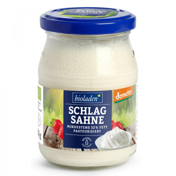 Schlagsahne 32 %, 250 g Glas (SBG)