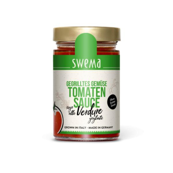 Tomatensauce gegrilltes Gemüse