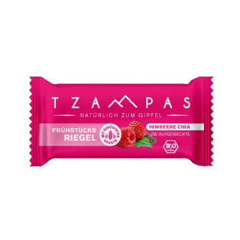 TZAMPAS Frühstücksriegel Himbeere Chia